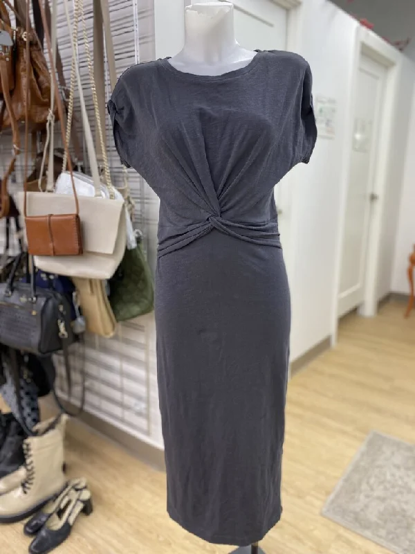 All Saints knotted midi dress M Fashionable Shift Midi Dress
