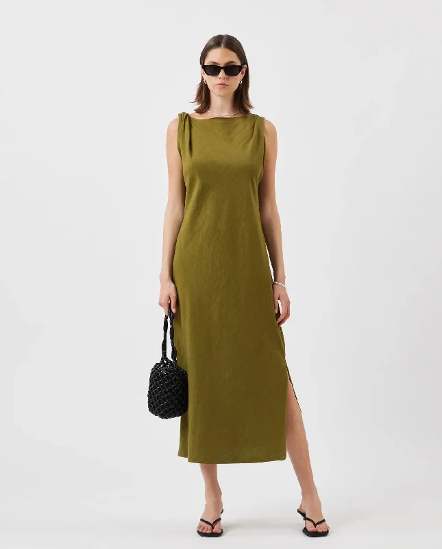 Arias Midi Dress Fashionable Wide Leg Midi Dress