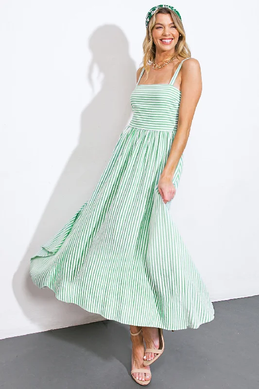 ATTRACTING LOOKS WOVEN MIDI DRESS Stylish Satin Midi Dress