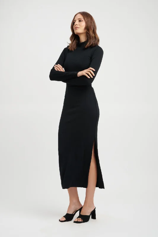 Billi Midi Dress Trendy Ruffle Hem Midi Dress
