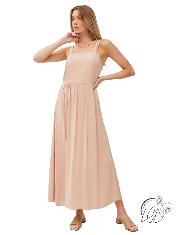 Breeze Kissed Maxi Dress Comfortable Cotton Maxi Dress