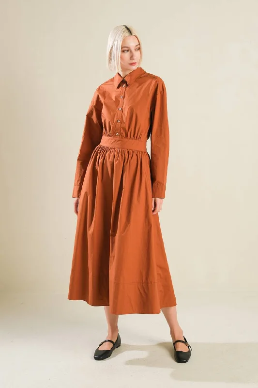 MEADOW MUSE WOVEN MIDI DRESS Fashionable Chiffon Midi Dress