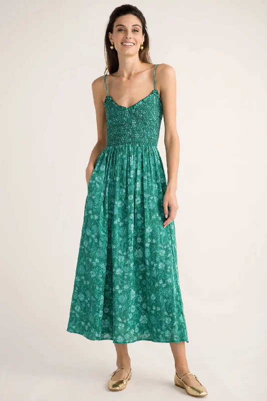 Free People Sweet Nothings Midi Dress Fashionable Pleated Midi Dress