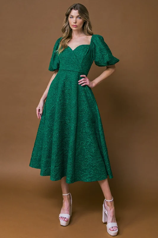 GODDRESS BEHAVIOR WOVEN MIDI DRESS Comfortable Adjustable Strap Midi Dress