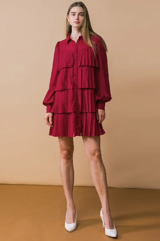AN ABSOLUTE TREASURE WOVEN MINI DRESS Comfortable Linen Mini Dress