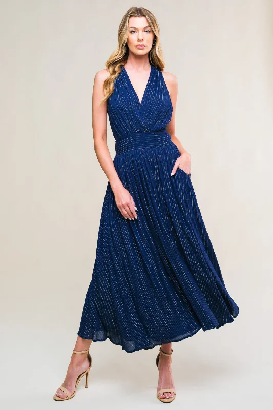 ENCHANTED GARDEN WOVEN MIDI DRESS Fashionable One-Shoulder Midi Dress
