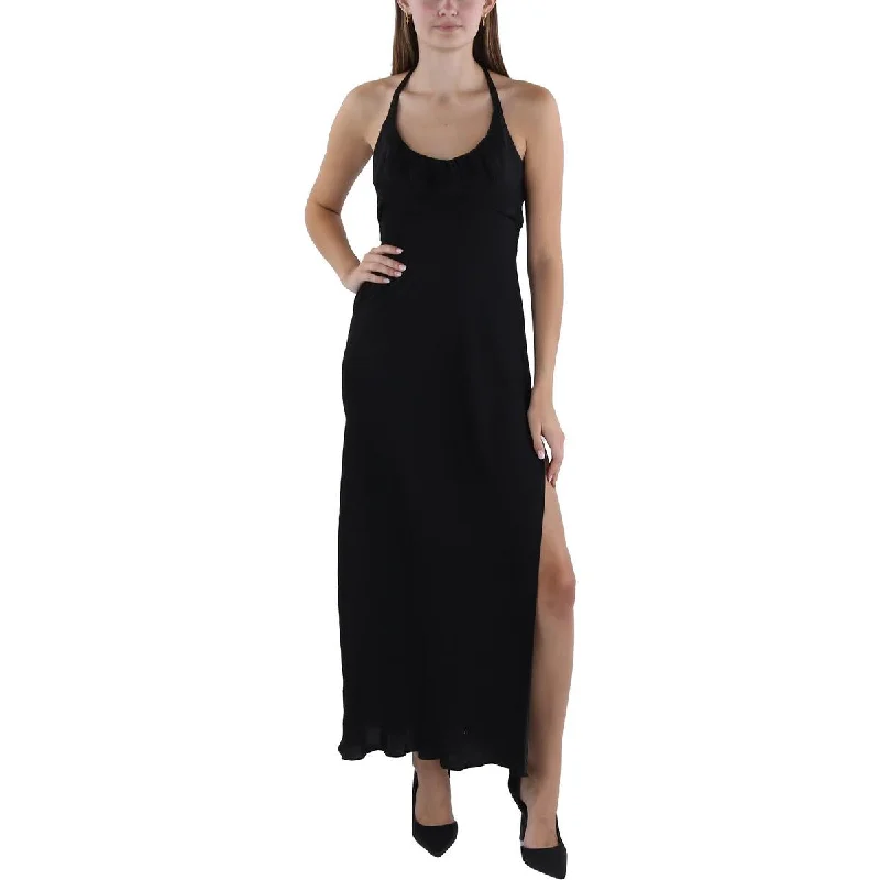 Intimately Free People Womens Sleeveless Long Maxi Dress Casual Maxi Dress with Pockets