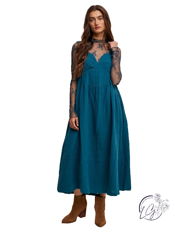 Love You Sweetheart Maxi Dress Comfortable Flowy Maxi Dress