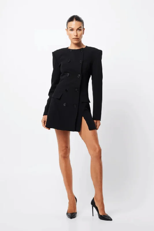 In Motion Mini Dress Chic Halter Mini Dress