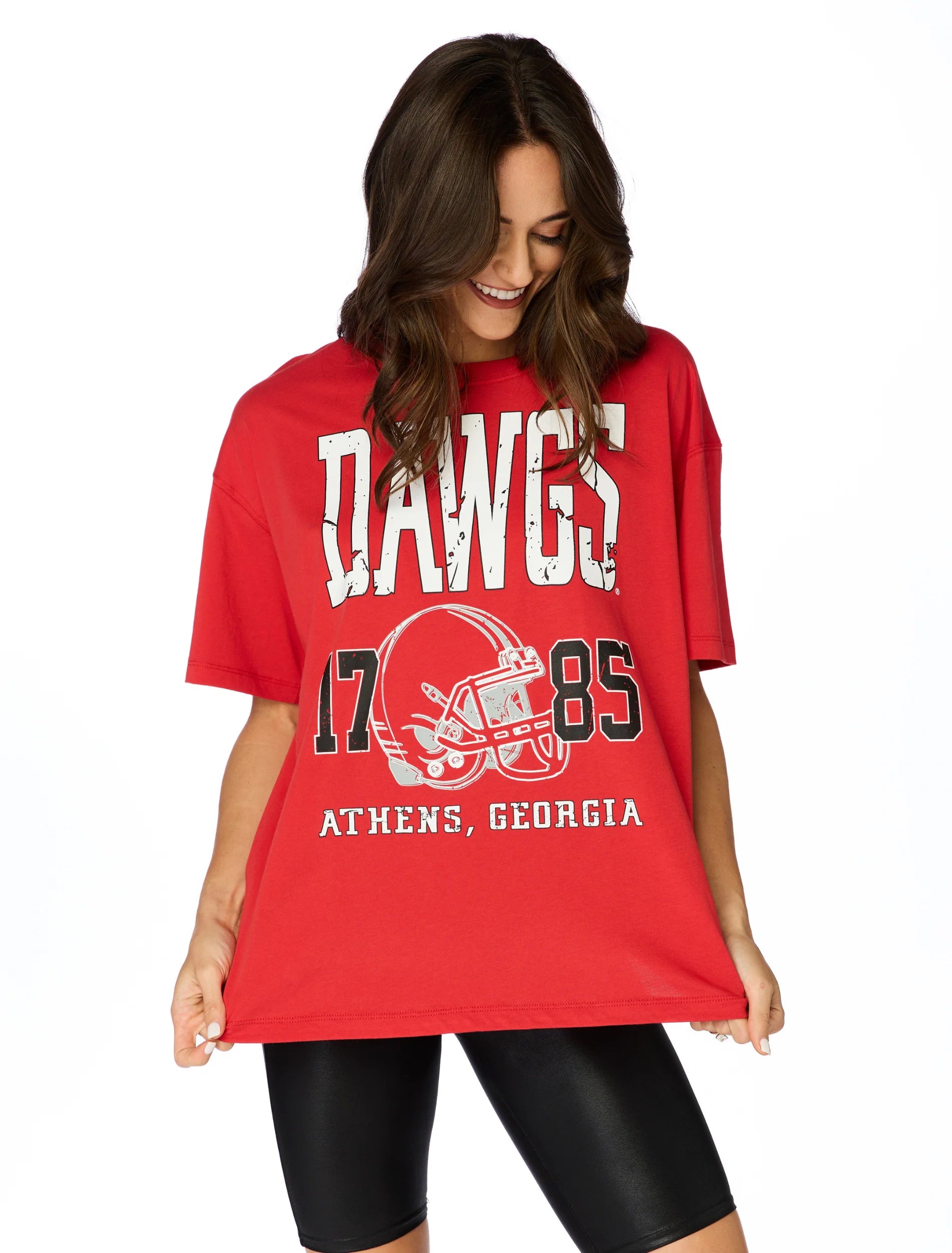 Stewart Simmons The UGA Grand Tee Lace Blend Ribbed Blend Corduroy Blend