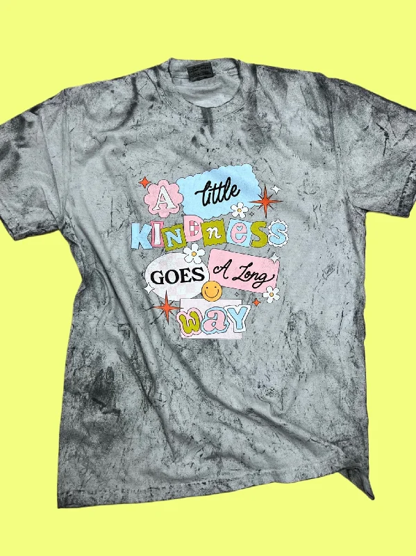 A Little Kindness Tee Mesh Blend Leather Blend Suede Blend