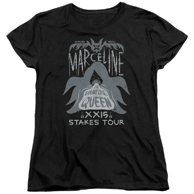Adventure Time Marceline Concert - Women's T-Shirt Polka Dot Checkered Tartan