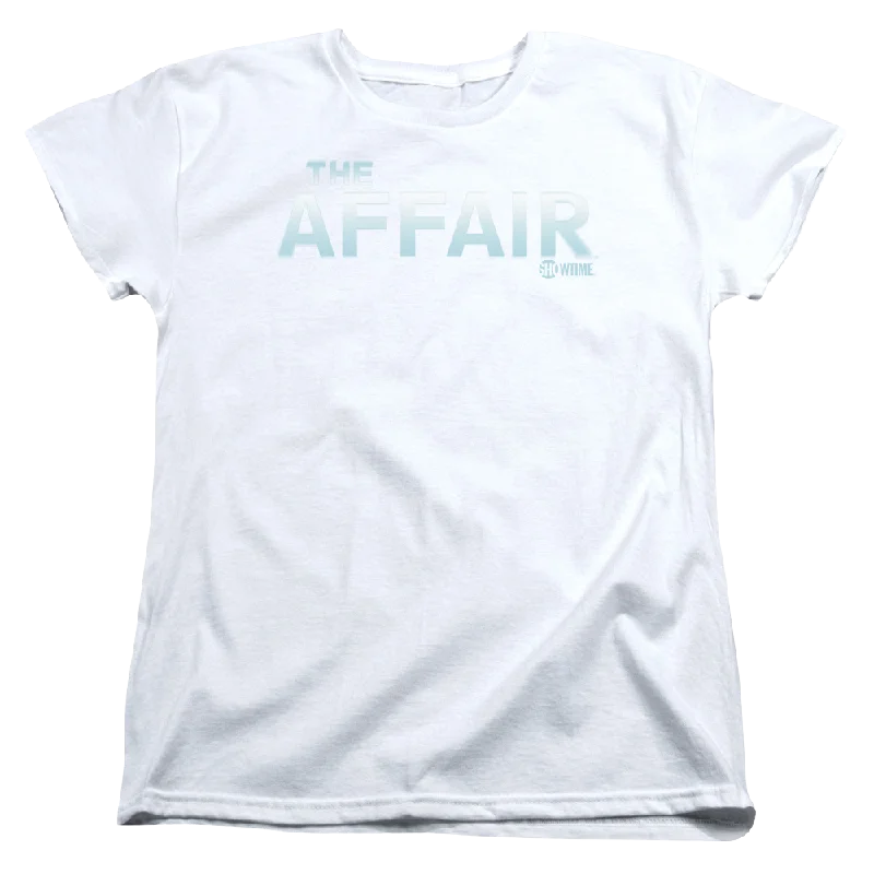 Affair Logo - Women's T-Shirt Chenille Blend Fleece Blend Nylon Blend