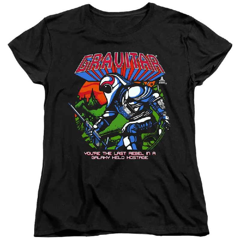 Atari Last Rebel - Women's T-Shirt Real Fur Shearling Chenille