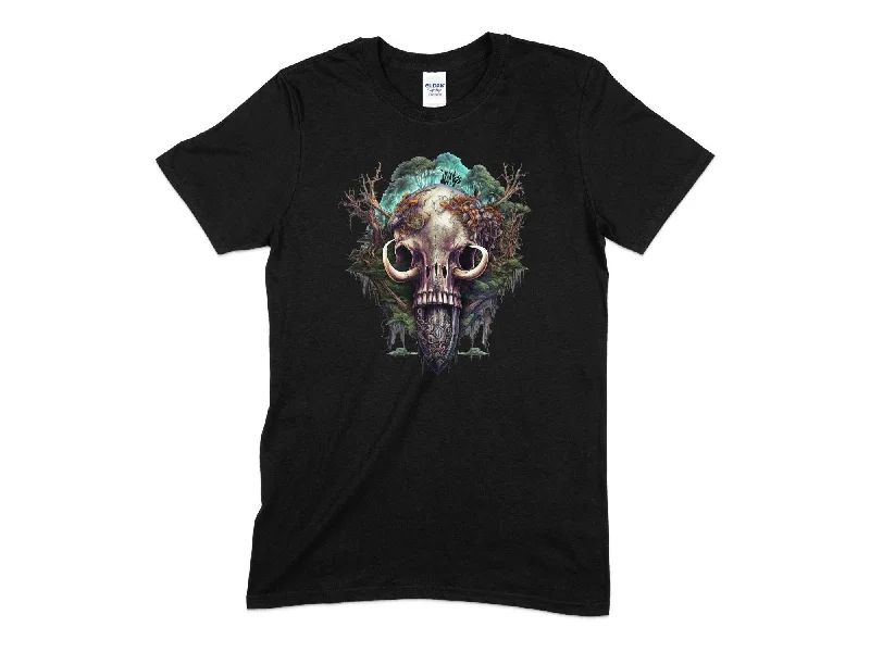 Beast Skull Unisex T-Shirt Elasticated Padded Insulated