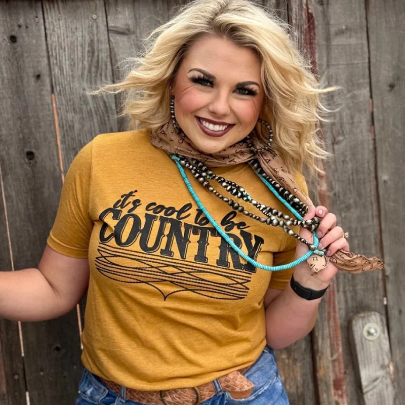 Texas True Threads Women's Cool To Be Country Tee Nylon Fabric Polyester Fabric Spandex Fabric Texas True Threads Women's Cool To Be Country Tee Nylon Fabric Polyester Fabric Spandex Fabric