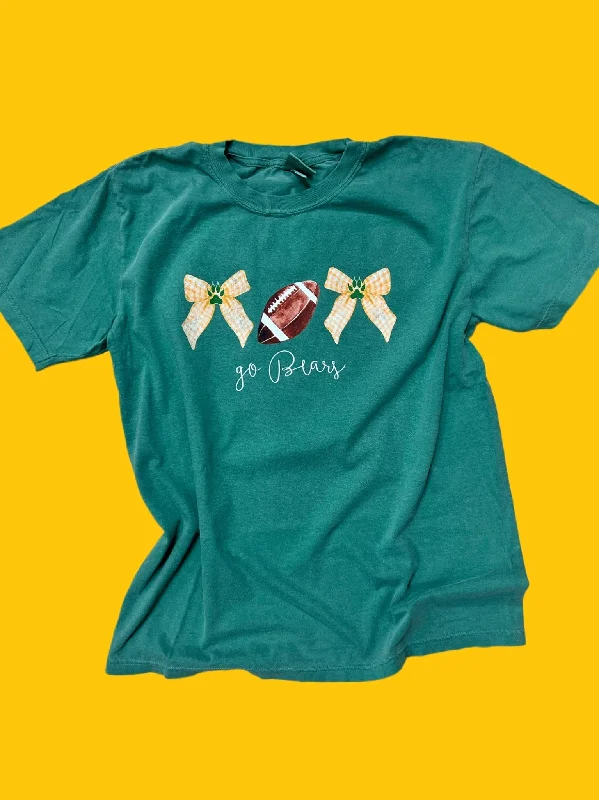 Go Bears Tee Polka Dot Checkered Tartan