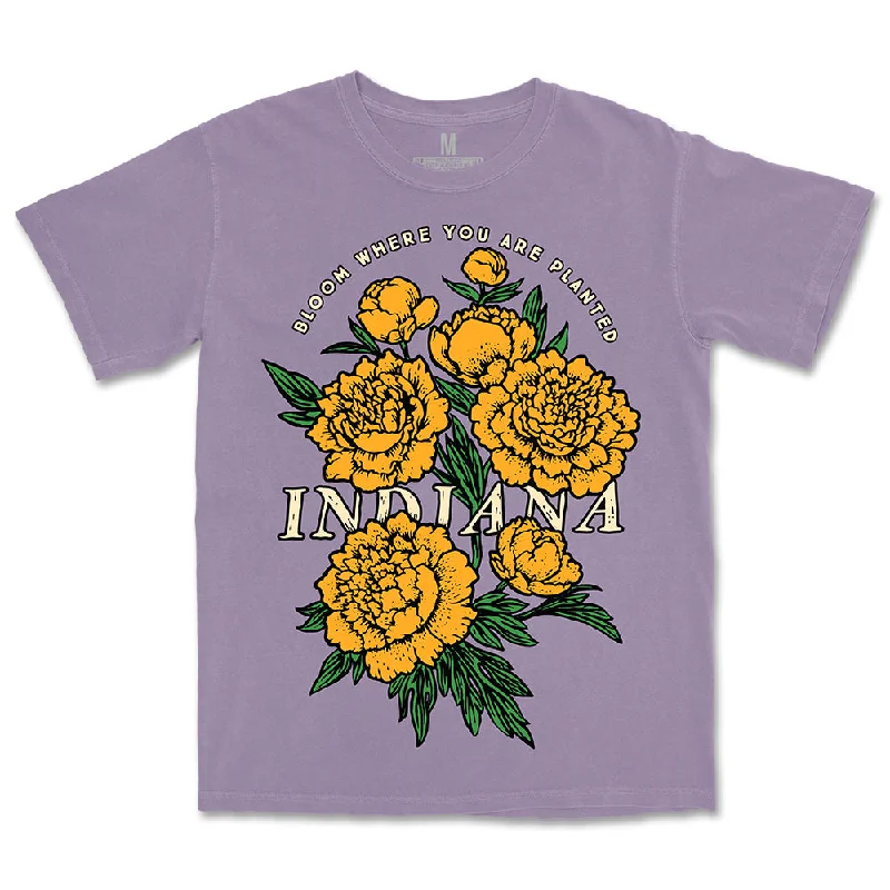 IN Bloom Heavyweight Tee Cashmere Blend Cotton Blend Poly Blend