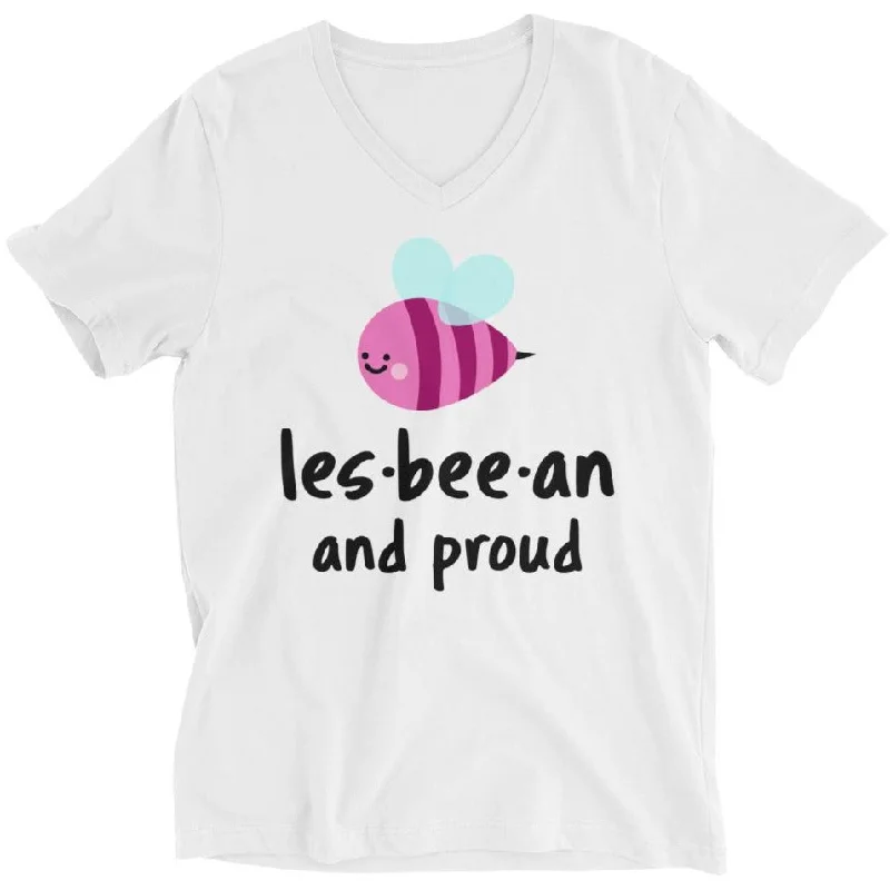 Lesbian & Proud -- Unisex T-Shirt Chenille Blend Fleece Blend Nylon Blend