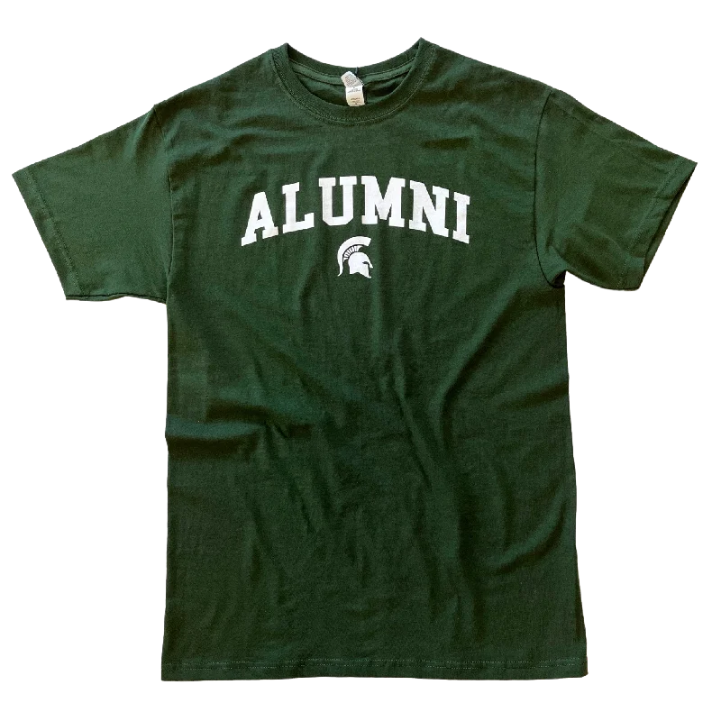 Michigan State Alumni T-shirt Thin T-Shirt Open Front Quick Dry
