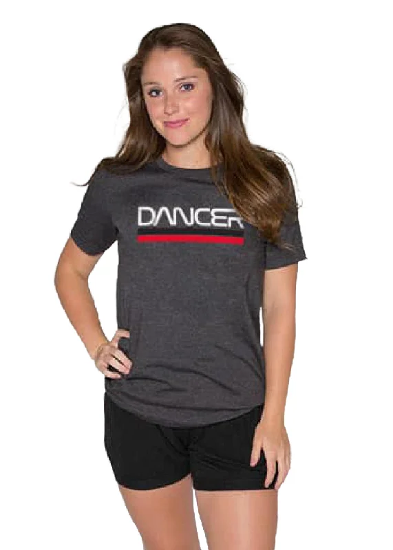 NASA "Dancer" T-Shirt (Grey) Embroidered Appliqued Beaded