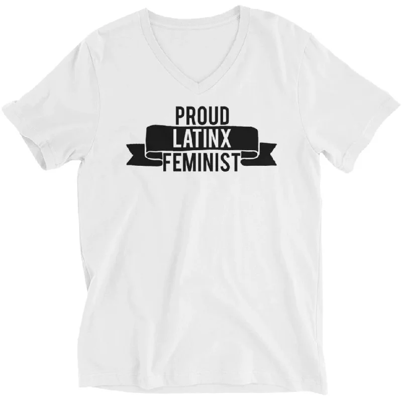 Proud Latinx Feminist -- Unisex T-Shirt Cozy Warm Stylish