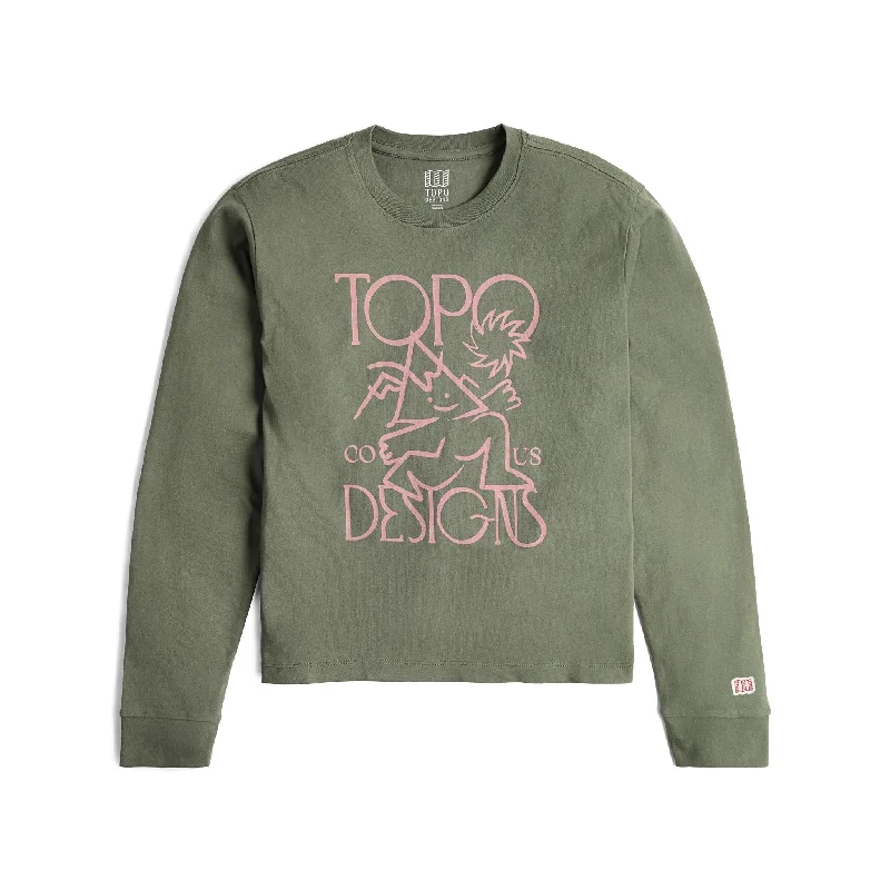 Roamer Tee Long Sleeve - Women's Machine Wash Dry Clean Hand Wash