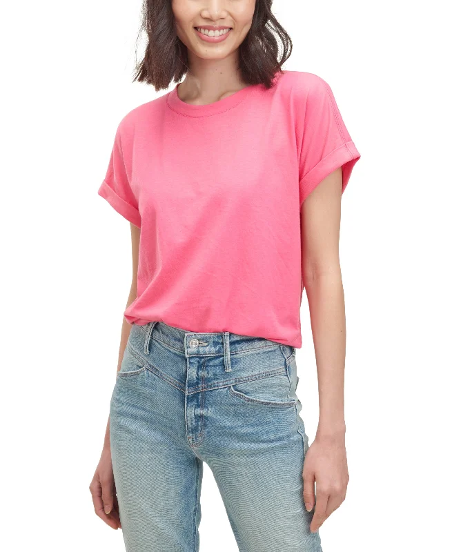 Splendid Womens Skye T-Shirt Spandex Blend Rayon Blend Denim Blend