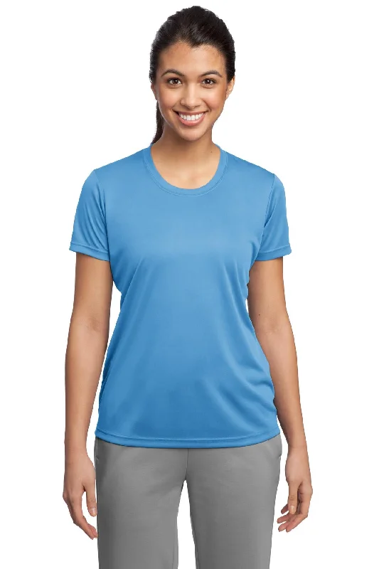 Sport-Tek Ladies PosiCharge Competitor Tee LST350 Carolina Blue Rayon Velvet Corduroy