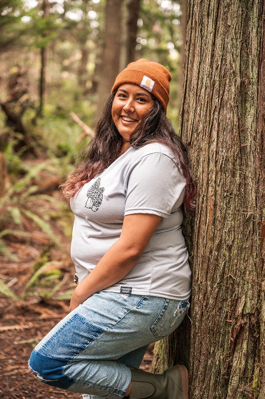WILD - Women's Eco Tee - Steel Anti-Pilling Machine Wash Handmade