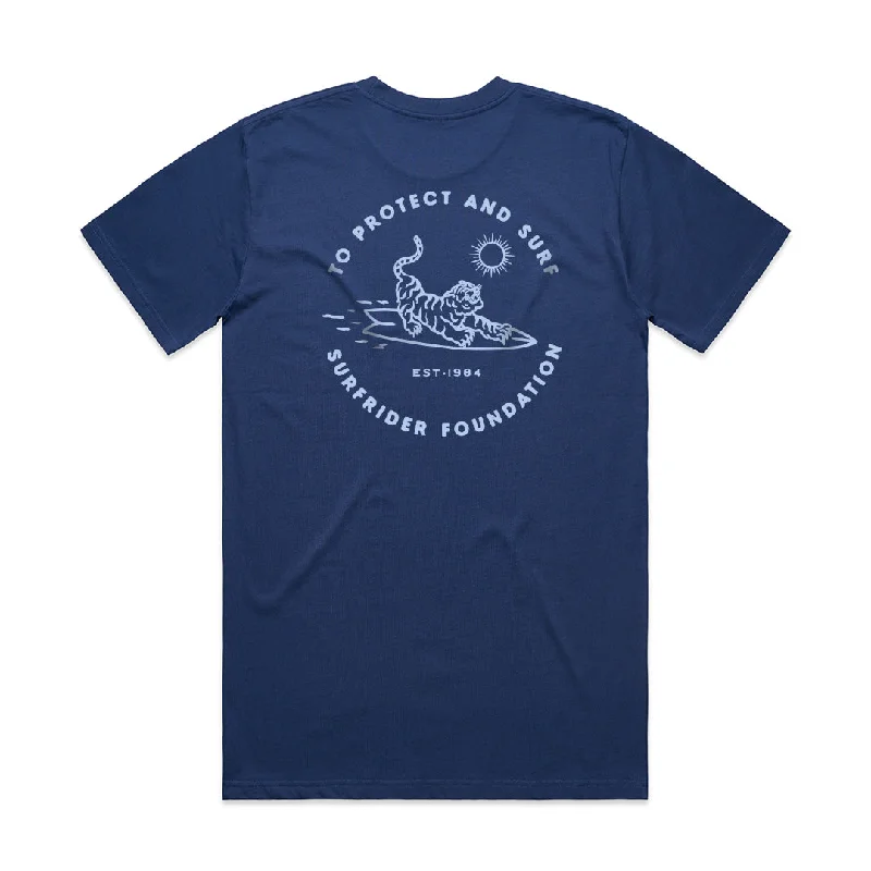 Wildcat Tee - Cobalt Oversized T-Shirt Spandex breathable