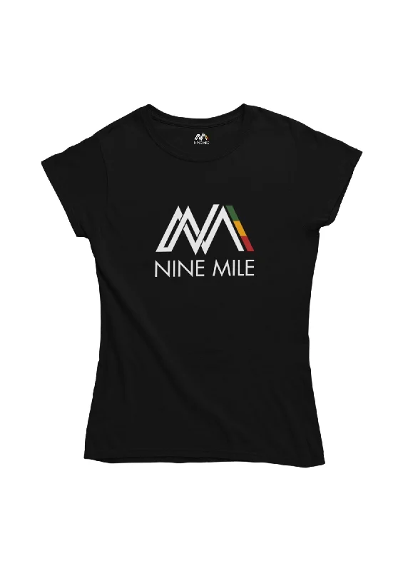 Women's Nine Mile Reggae Vibes short sleeve t-shirt Front Pockets Side Pockets Patch Pockets