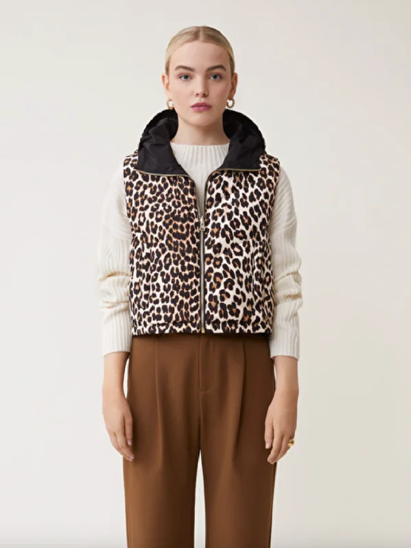 Dazzle Reversible Jacket - Noir Leopard Print Mesh Jacket Canvas Jacket Denim Jacket Dazzle Reversible Jacket - Noir Leopard Print Mesh Jacket Canvas Jacket Denim Jacket
