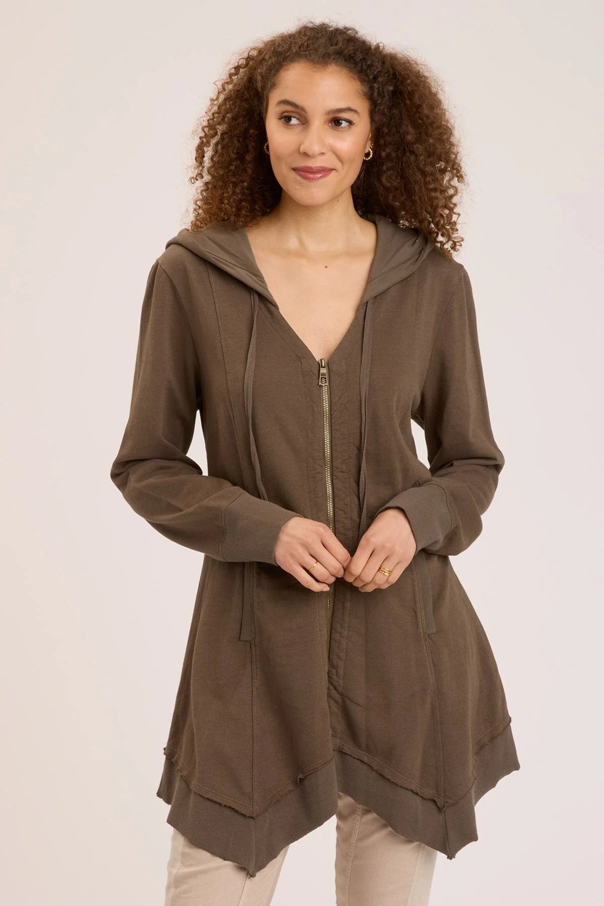 Merchantile Fleece Jacket - Olive Trench Coat Raincoat Waterproof Jacket