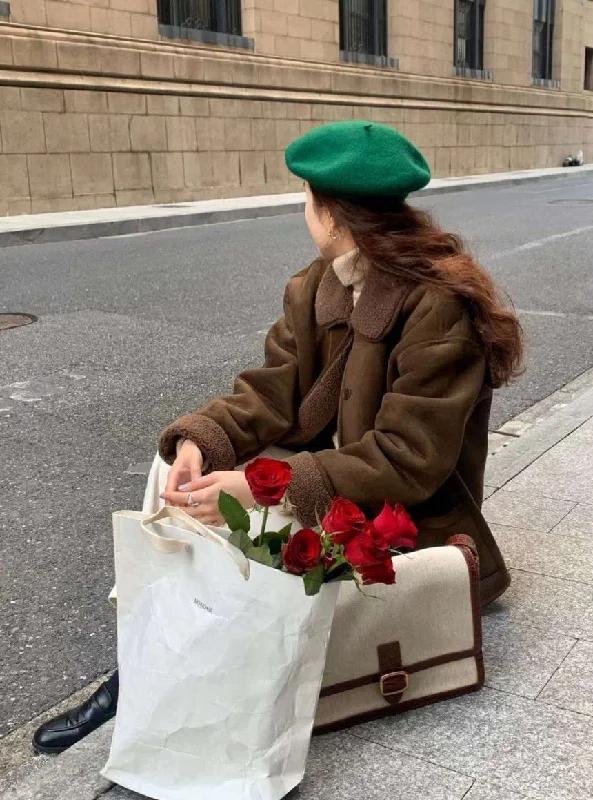 River Shearling Jacket Fleece Jacket Down Jacket Feather Jacket