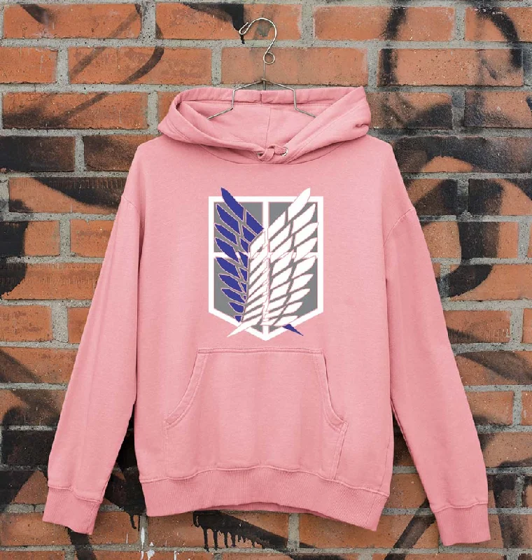 Attack on Titan Unisex Hoodie for Men/Women Hoodie with Back Slit Movement Comfort
