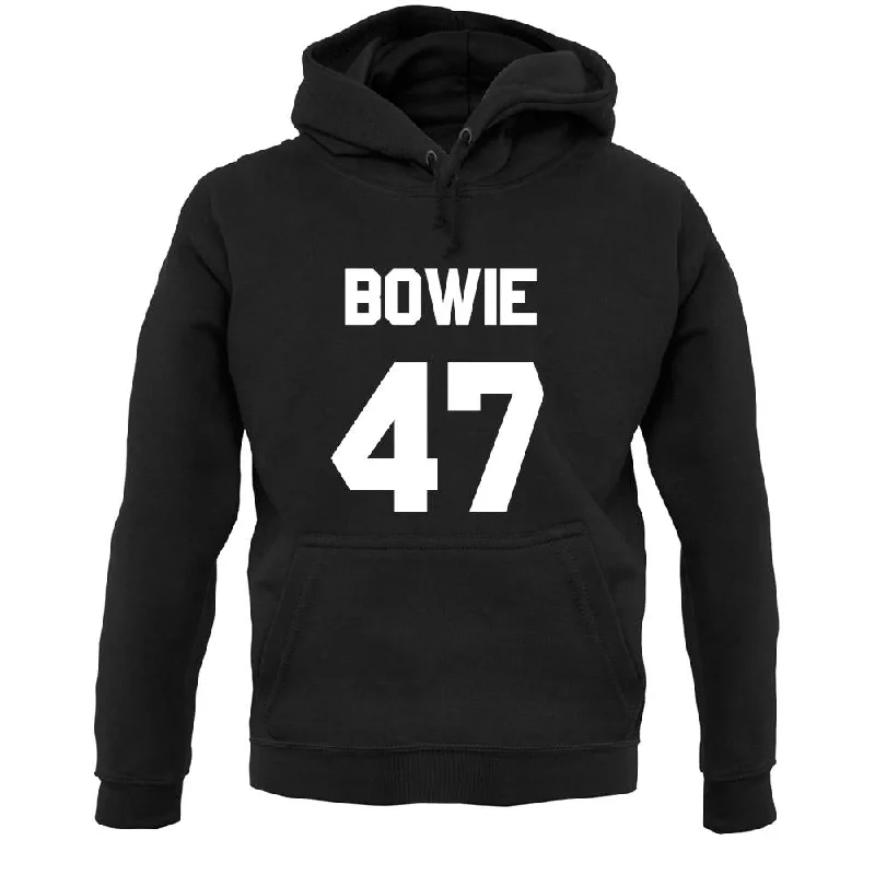 Bowie 47 Unisex Hoodie Hoodie with Rhinestones Sparkly Elegant