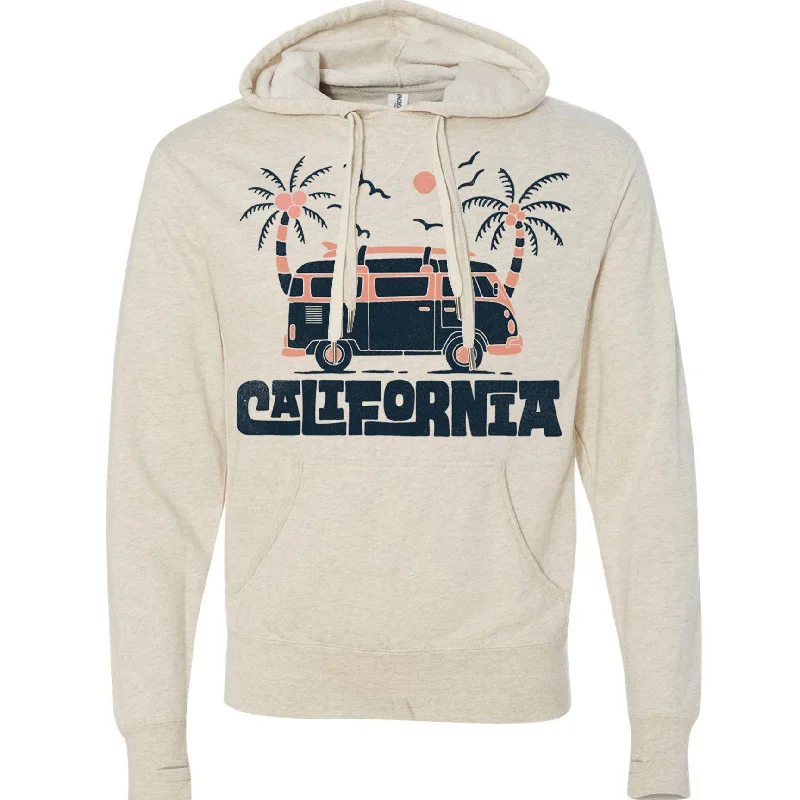 Cali Van Hoodie Hoodie with Pattern Geometric Abstract