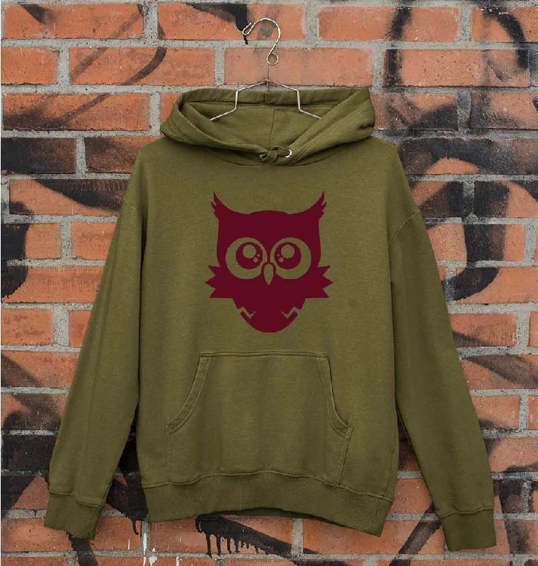 Cute Baby Owl Unisex Hoodie for Men/Women Hoodie with Sequins Glamorous Eye-catching