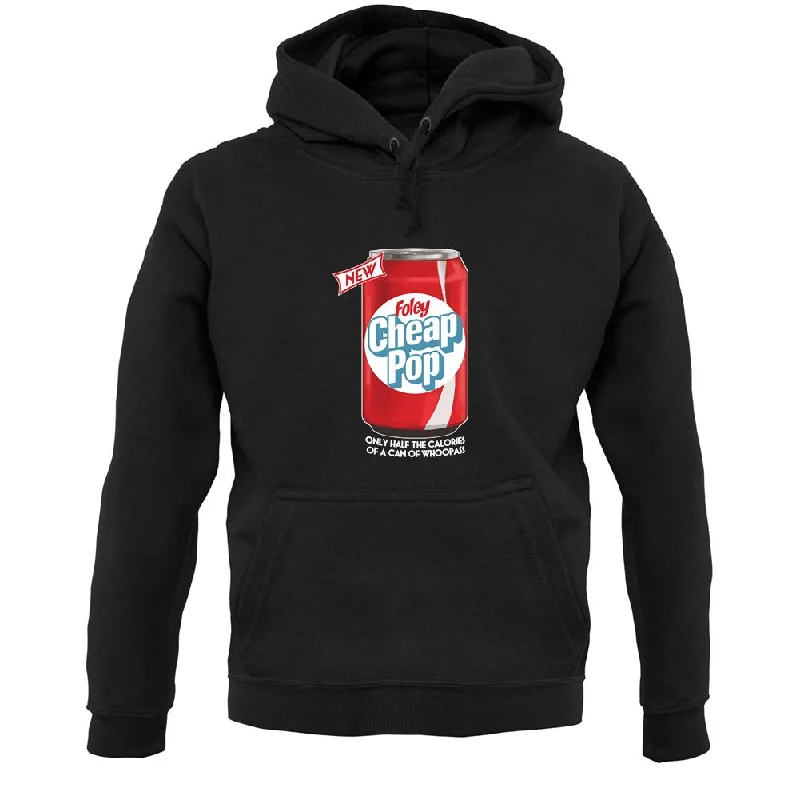 Foley Pop Unisex Hoodie Hoodie with Hem Drawcord Adjustable Customizable