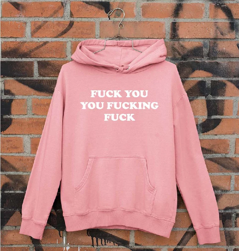 Funny Fuck Unisex Hoodie for Men/Women Hoodie with High Neck Warm Protective