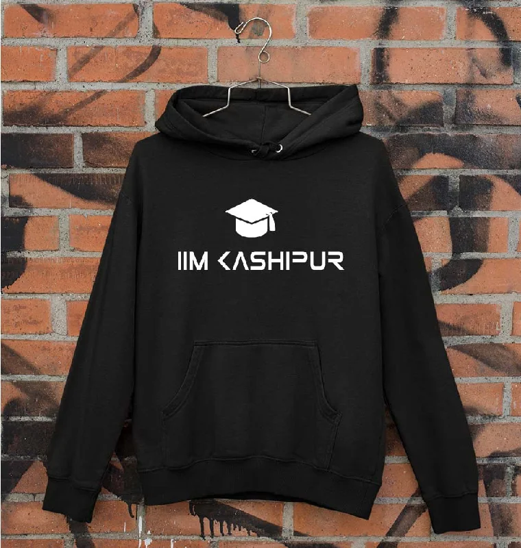 IIM Kashipur Unisex Hoodie for Men/Women Hoodie with Distressed Vintage Worn