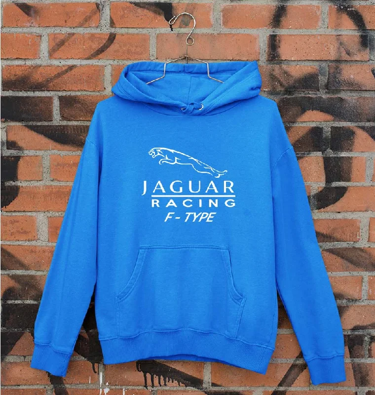 Jaguar Unisex Hoodie for Men/Women Hoodie with Half-Zip Sporty Casual