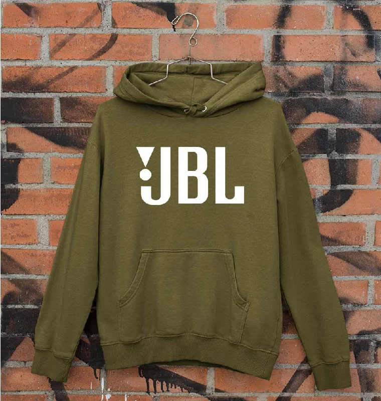 JBL Unisex Hoodie for Men/Women Hoodie with Distressed Vintage Worn