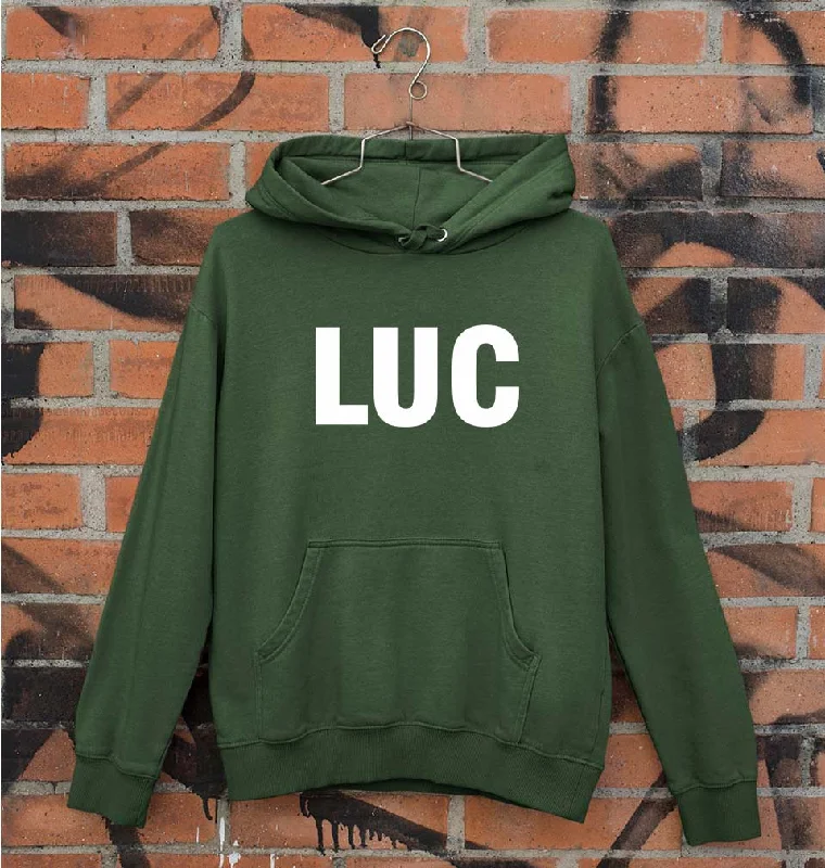 LUC Unisex Hoodie for Men/Women Hoodie with Thumb Holes Functional Cozy