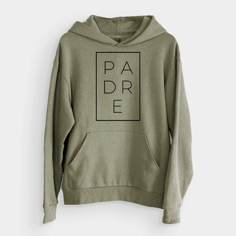 Padre Boxed  - Bodega Midweight Hoodie Hoodie with Belted Waist Structured Tailored