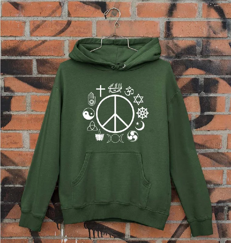 Peace Religious Symbols Unisex Hoodie for Men/Women Oversized Hoodie Comfort Casual
