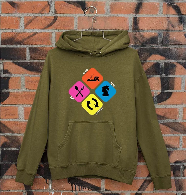 Play Chess Unisex Hoodie for Men/Women Hoodie with Crew Neck Simple Timeless