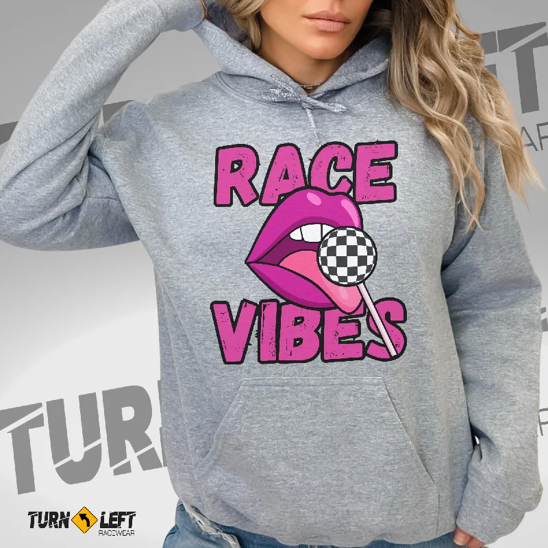 Race Vibes Checker Flag Candy Heavy Blend Racing Hooded Sweatshirt Hoodie with Emblem Brand Identity Race Vibes Checker Flag Candy Heavy Blend Racing Hooded Sweatshirt Hoodie with Emblem Brand Identity