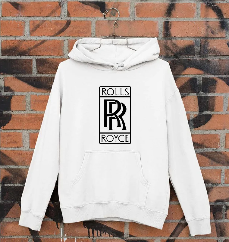 Rolls Royce Unisex Hoodie for Men/Women Hoodie with Set-In Sleeves Structured Classic